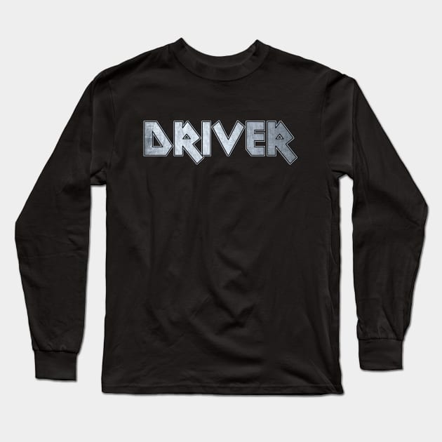 Driver Long Sleeve T-Shirt by KubikoBakhar